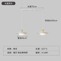 Nordic restaurant chandelier danish designer ph5 flying saucer log dining room medieval cream japanese styleretro dining table