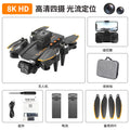 brushless js22 drone with optical flow positioning, hd aerial photography, foldable quadcopter, remote control toy aircraft