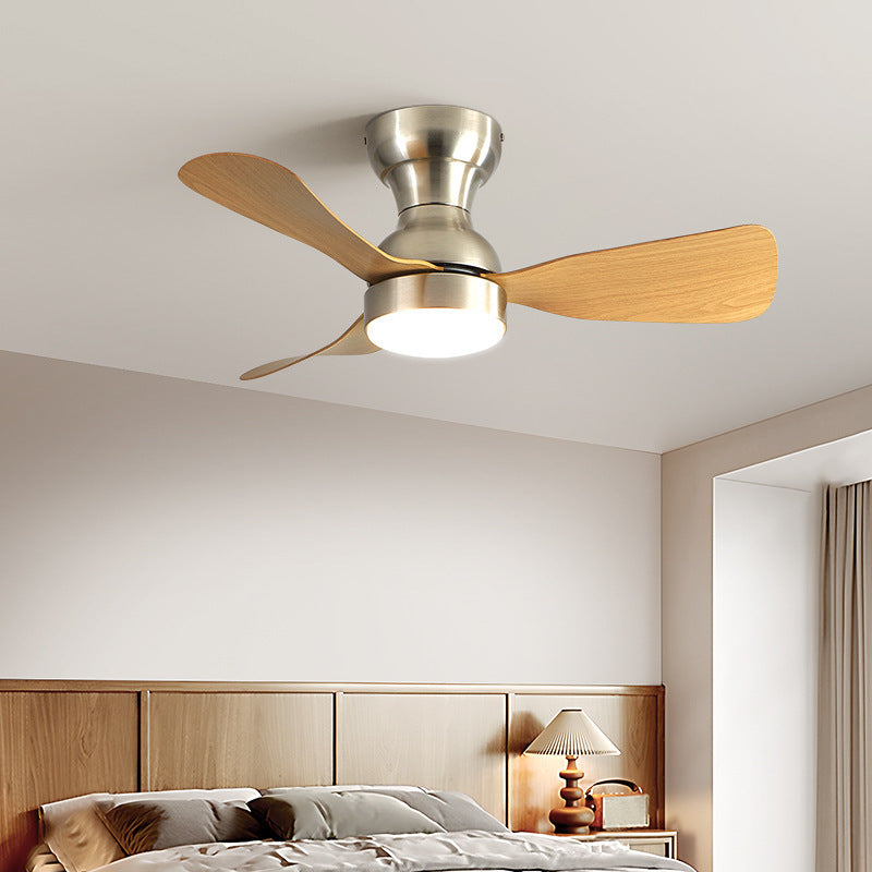 Ceiling fan light simple modern room bedroom ceiling fan light household restaurant fan light  Zhongshan lighting