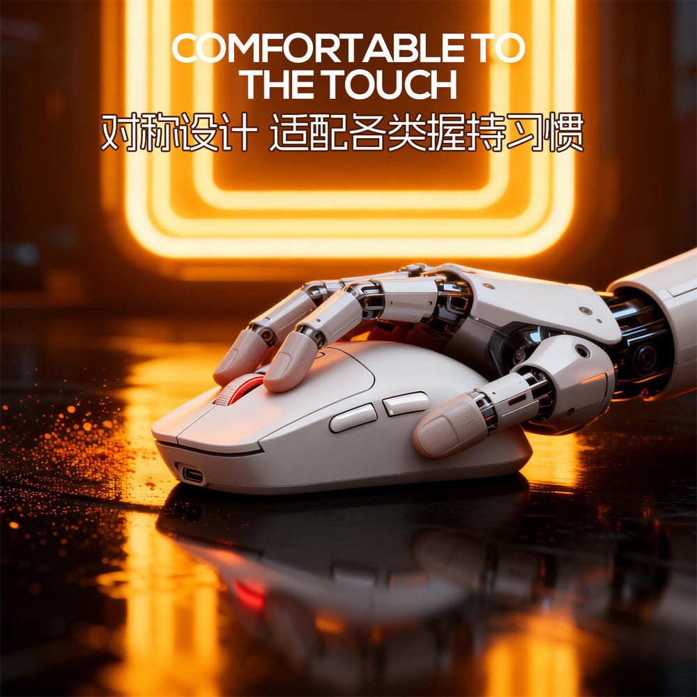 Silver sculpt gi9 wireless tri-mode lightweight bluetooth mouse - gaming, esports, desktop pc, rgb, wired, amazon private label