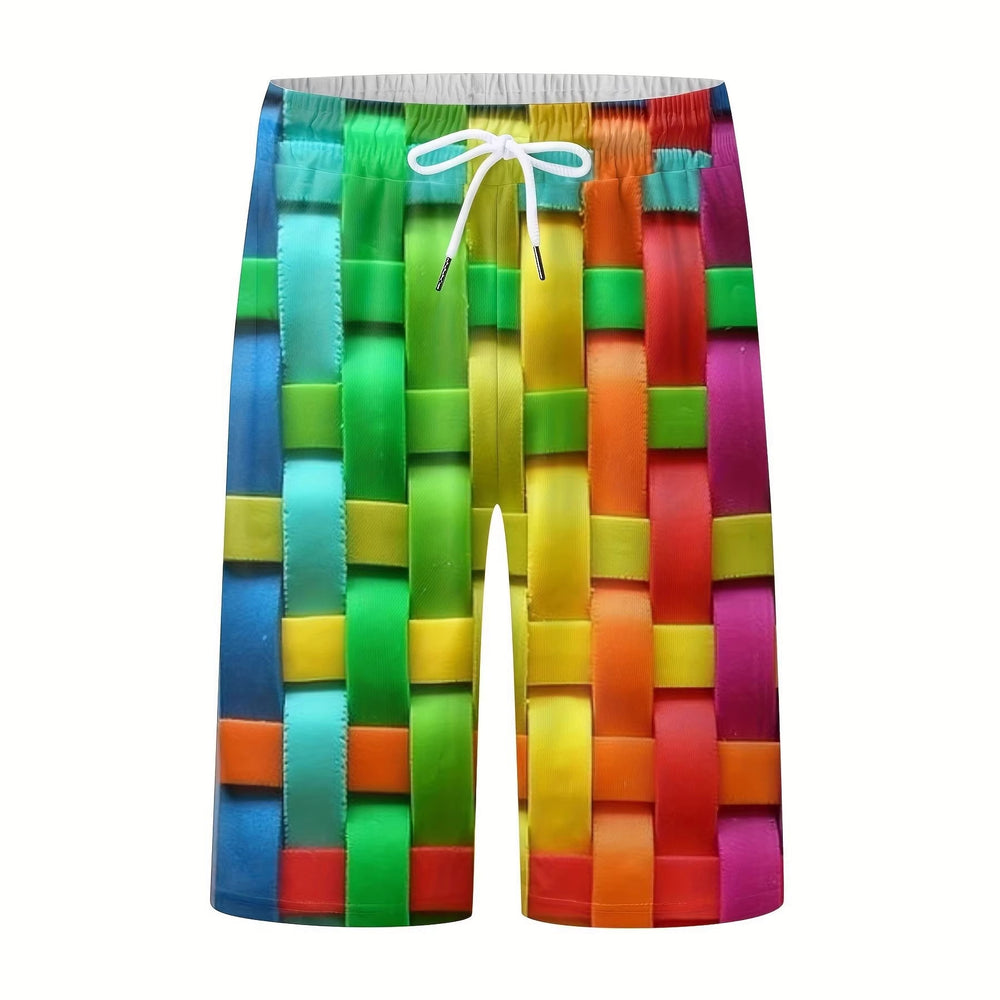 trending men's swim trunks, quick-dry swim shorts, casual athletic beach shorts, new european and american styles