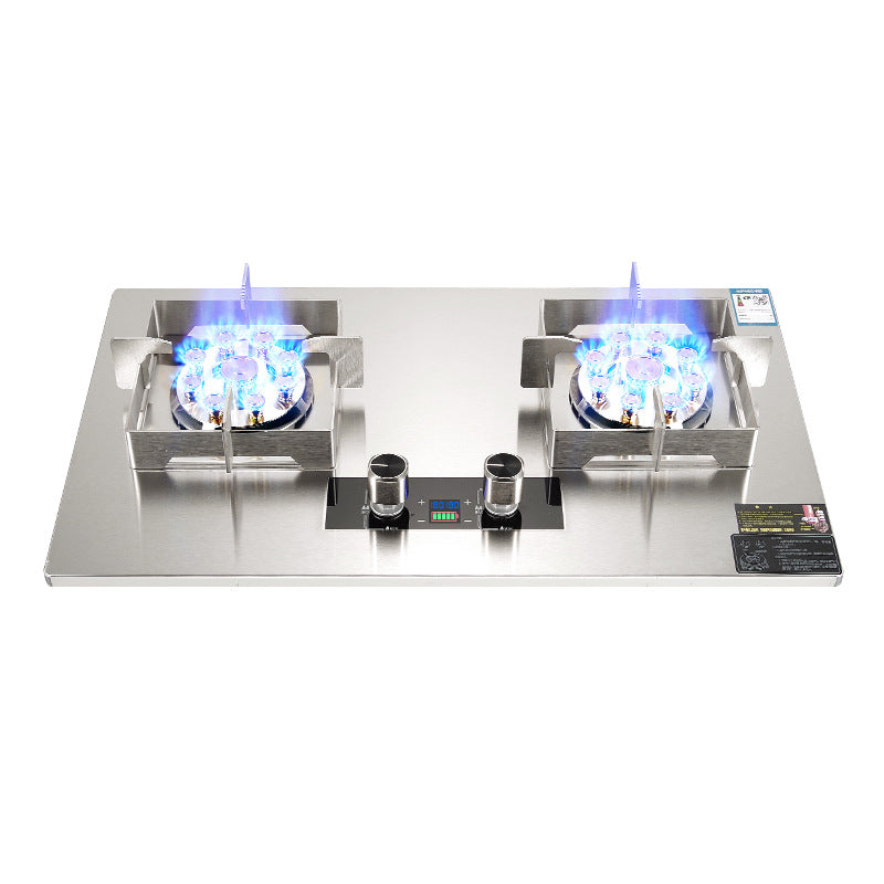 Gas stove for home stainless steel full copper fire cover fierce fire double stove double nine cavity mandarin duck stove gas natural gas liquefied gas