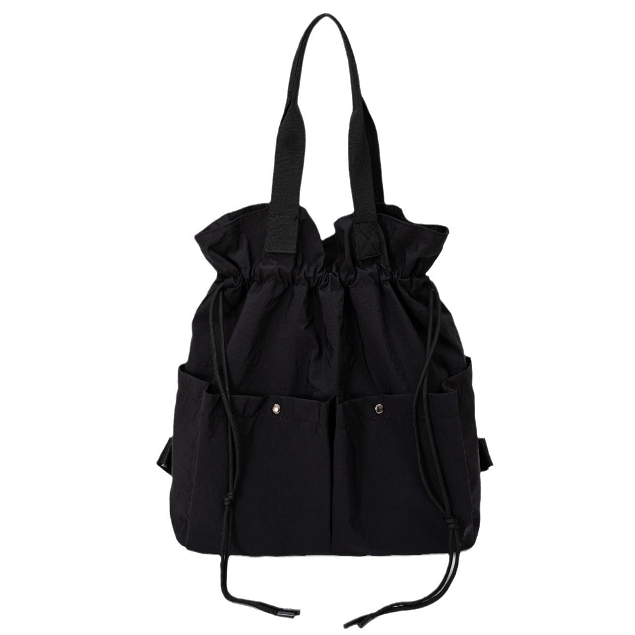 New backpack, cloud bag, drawstring model, multi-functional shoulder tote bag, travel bag, lightweight model, large-capacity women's bag.