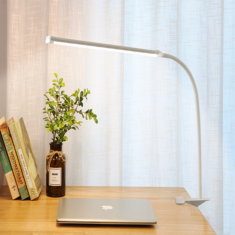 Led clip-on desk lamp - eye protection, ideal for kids, students, reading, dorms, and bedside use - clip-on full spectrum desk lamp - wholesale