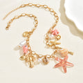 necklace wholesale new imitation pearl pendant niche high-end bohemia clavicle chain women's accessories necklace