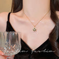 Sense of designniche style black camellia necklace female clavicle chain springnew arrivalinscasualelegant necklace accessories