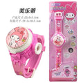 Tiktok live anime flip projector watch - avengers spider-man retractable electronic watch - kids' toy gift