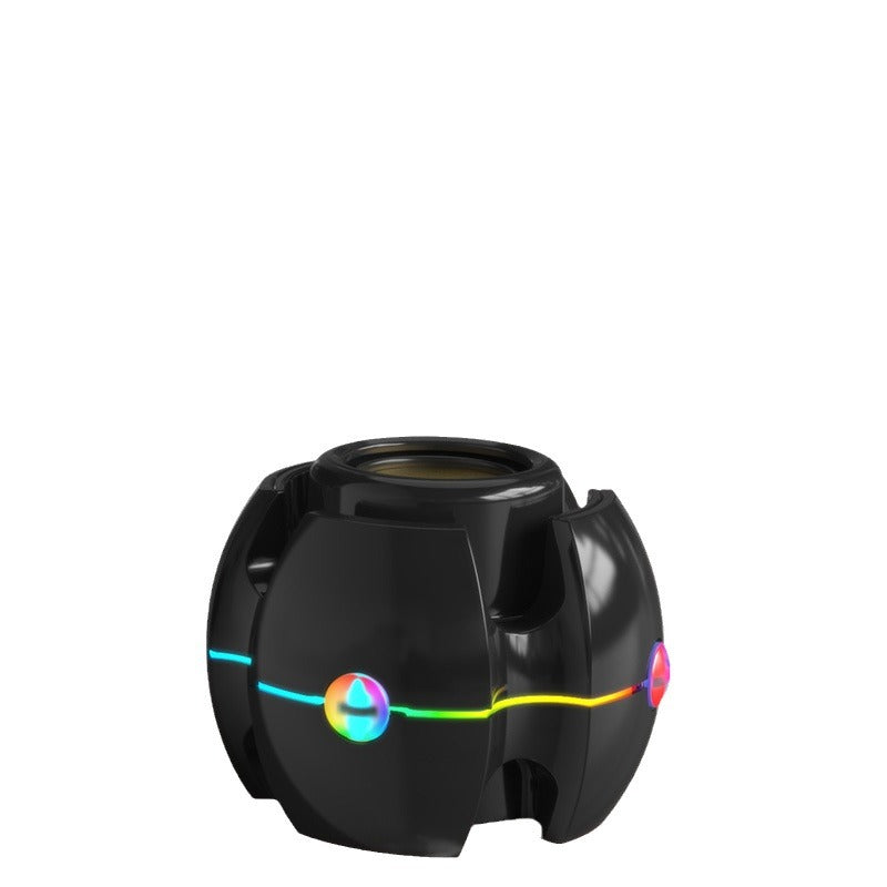Rgb wireless bluetooth gyro speaker - immersive bass, card playback, high volume, 3d surround sound bt18
