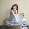 New girls' dresses: stylish princess dresses for little girls, trendy mesh tutu skirts, summer floral midi dresses
