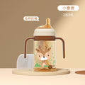 Babycare baby bottle newborn infant bottle 1+ year old baby bottle ppsu straw bottle anti-colic customizable