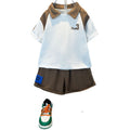 Boys' short-sleeve outfit set - new  summer collection: athletic two-piece set for young boys (sizes for toddlers to pre-teens)