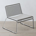 Nordic ins chair accessible luxury iron modern dining chair casual outdoor balcony casualpopularfor home table and chair furniture