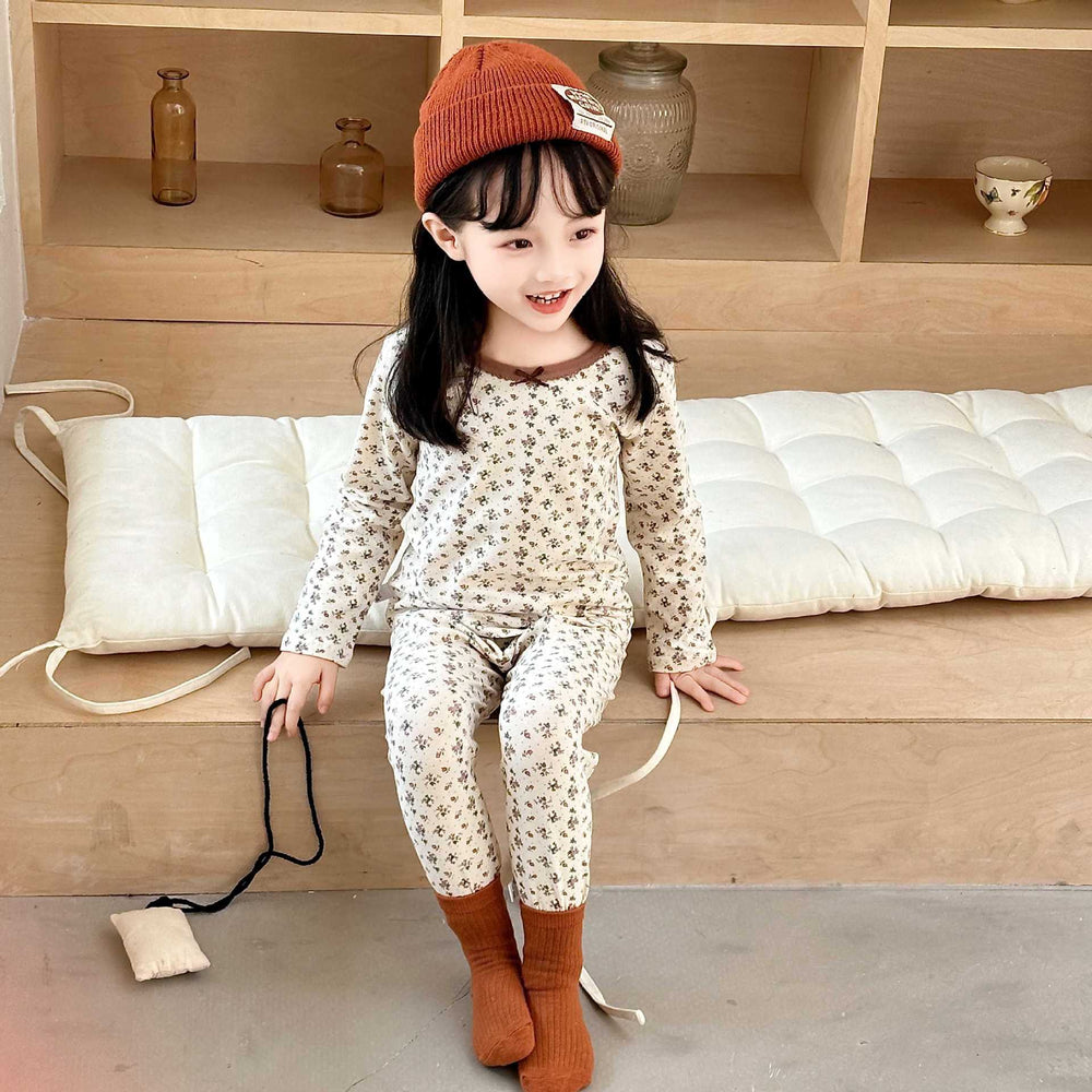 New children's home wear set: boneless, class a, pure cotton loungewear for baby boys and girls - autumn collection
