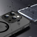 Suitable for iphone17 frosted magnetic phone case apple 15promax ice mist skin feel magnetic anti-fall hard case 16
