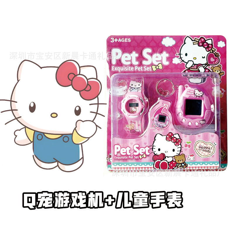 Children's educational toys douyin game console pet game console handheld small classic nostalgic street stall cross-border wholesale