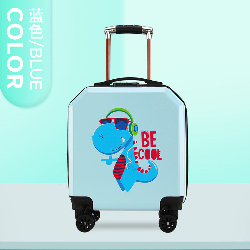 Cross-border 18-inch children's suitcase, student trolley case can be customized LOGO pattern cartoon gift box manufacturer wholesale