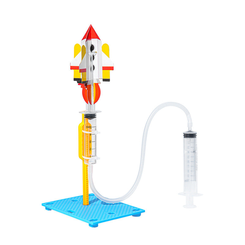 Rocket Launcher Technology Small Production Primary and Secondary School Students Handmade DIY Physical Operation Dynamics Material Pack Steam