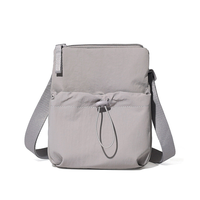New Portable Dopamine Shoulder Messenger Bag Multifunctional Casual Commuter Mobile Phone Carry-on Sundries Storage Bag