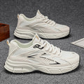 Men's shoes 2026 new lightweight breathable versatile athletic casual hollow-out anti-slip dad shoes student shoes for men