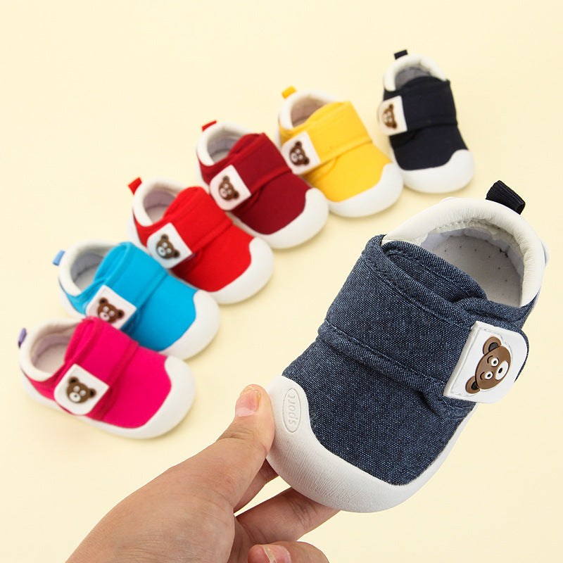 autumn collection: new fall toddler shoes for baby girls (0-1-3 years) - soft cloth spring/autumn first walker shoes for baby boys