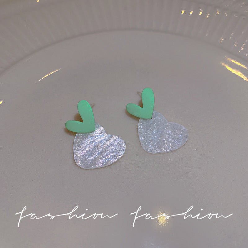 925 sterling silver needle spring/summer floral earrings - elegant, high-end, unique pearl stud earrings - wholesale