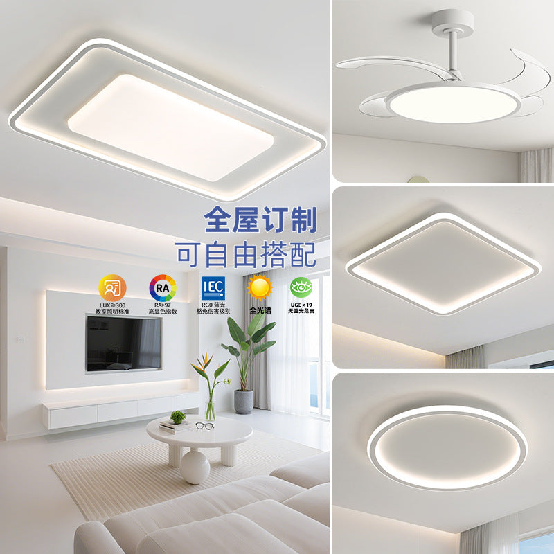 Full spectrum led Zhongshan Lighting Living Room Main Light Bedroom Light Package Home Improvement Lighting Advanced Sense Simple Ceiling Light