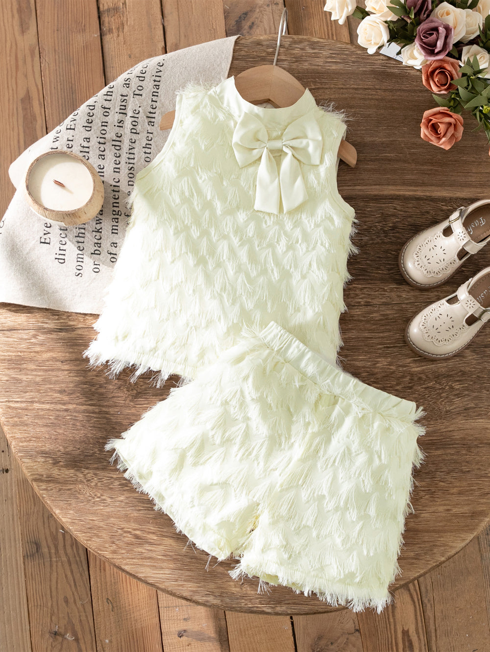 summer cross-border girls' french chic luxury style wavy mesh design fashion two-piece skirt set