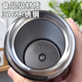 New arrival: stylish 304 stainless steel insulated tumbler - minimalist, portable, perfect for students, men & women. pop-up lid design. wholesale options available for promotional gifts