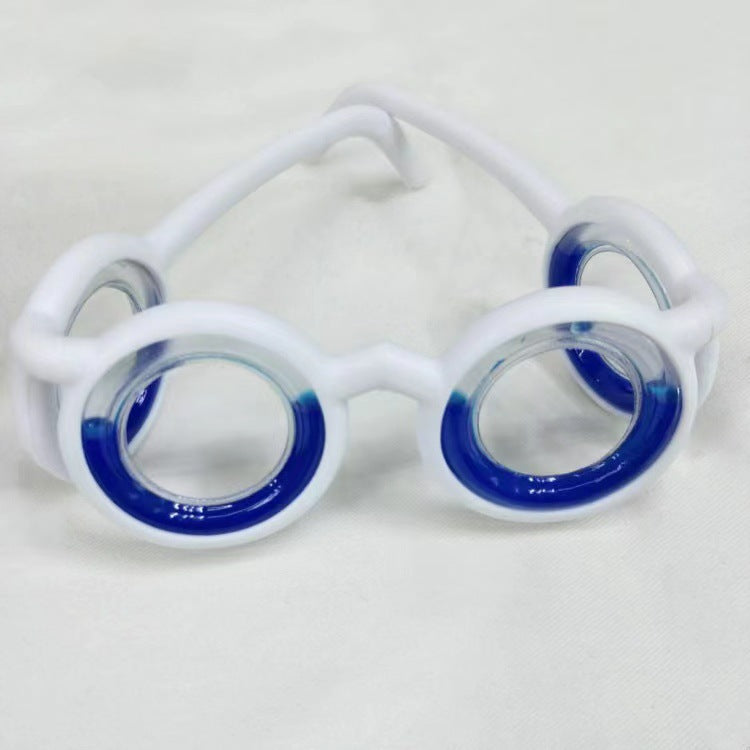 Motion sickness glasses