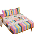 Printing fitted sheet bed cover simmons protective dust cover all-inclusive elastic bed cover that won't pill or shrink