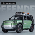 Green - off-road tiger [openable doors/lights/sound effects] - case quantity: 40 units