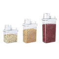 Grain storage box food grade for home kitchen noodles flour beans rice bucket food grade sealed storage