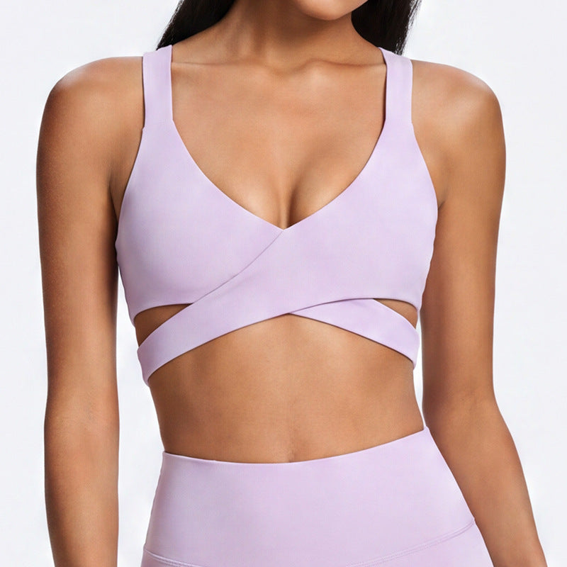 New arrival: minimalist sports bra - perfect for fitness, pilates, yoga, and everyday wear. enhances your backline