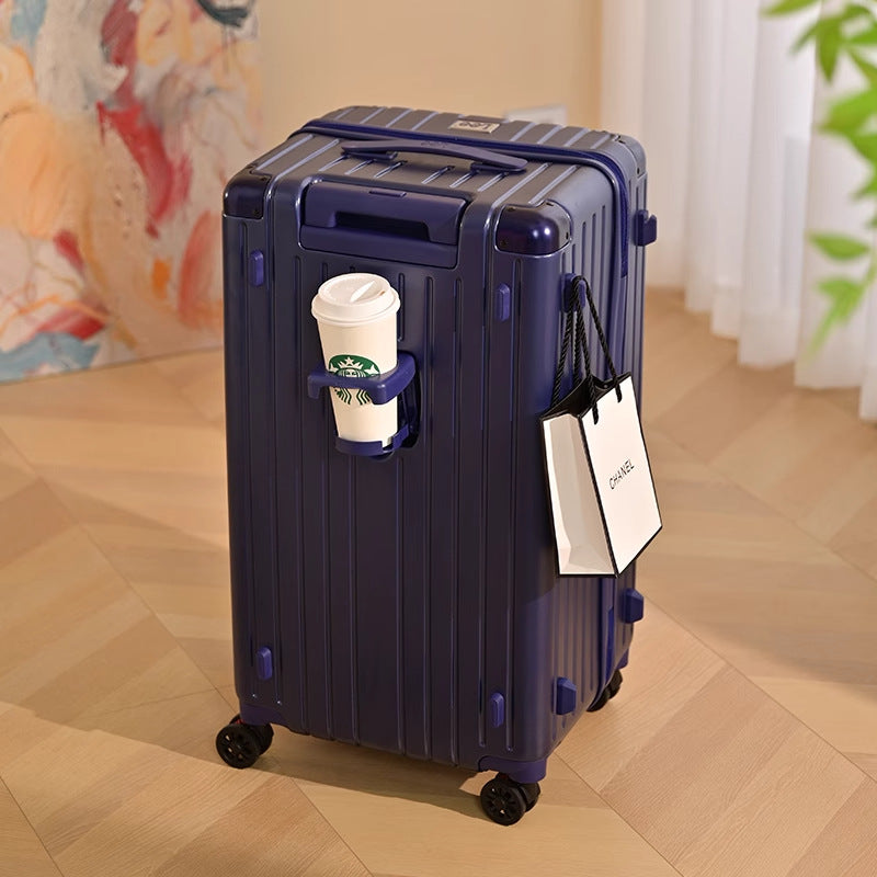 LEE oversized capacity suitcase Women's universal wheel trolley case Men's 30-inch thickened suitcase Boarding check case