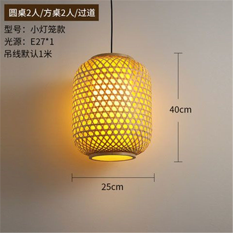 Lantern bamboo art chandelier bar b&b tea room hot pot restaurant restaurant casual japanese restaurant bamboo dining room lighting