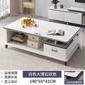 Modern minimalist tv stand for living room, compact home, floor-standing extendable 2025 new style coffee table and tv cabinet combination