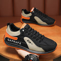 Men's agnes shoes 2025 spring new arrival versatile slip-on loafers men's trendy chunky sole athletic casual sneakers