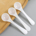 Plastic measuring spoon 4ml small spoon white powder spoon liquid spoon measuring spoon non-food grade holds 4g