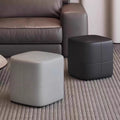 Nordic simple sofa stool fitting room cloakroom shoe changing stool makeup dressing stool stool foot stool leather stool square stool