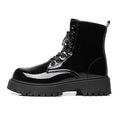 Boots for men 2026new arrivalspring black british style fan motorcycle workwear boots high-top soft leather waterproofcasual leather boots