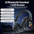 new x1 pro smart ai headset: touchscreen bluetooth sports translator with neckband and noise cancellation