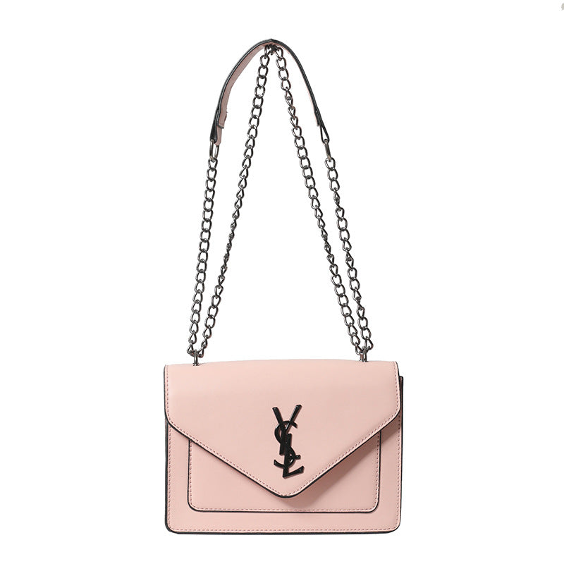 Classic foreign trade small square bag women's bag new fashion versatile chic minimalist shoulder bag chain crossbody bag high-end feel