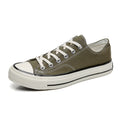 New summer breathable canvas shoes for men, versatile low-top casual sneakers, korean style student cloth shoes, trendy men's skate shoes