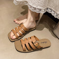 Crystal slides women's summer new fashion versatile one-strap slippers home anti-slip cross-border export popular trendy ins style