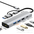 5-in-1 docking station typec laptop converter usb3.2 10g network card docking station