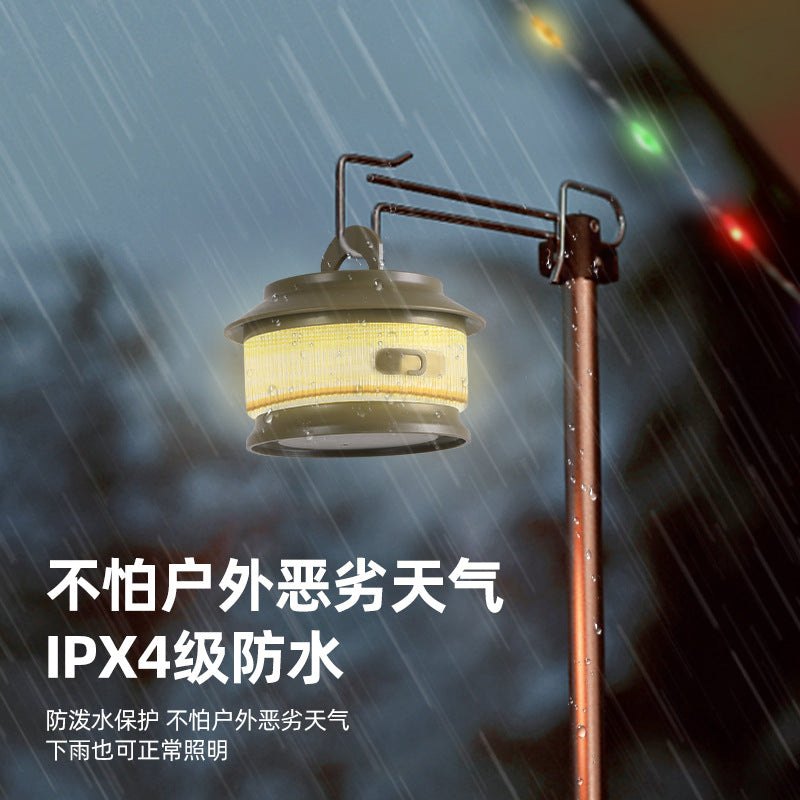 Outdoor Galaxy Camping Tape Light Camping Ambient Light Waterproof Portable Storage String Light Camp Lighting Tent Light