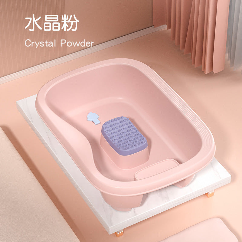 Flat lying postpartum pregnant women elderly shampoo handy gadget no bending washing hair for home lazy bed nursing shampoo basin