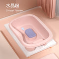 Flat lying postpartum pregnant women elderly shampoo handy gadget no bending washing hair for home lazy bed nursing shampoo basin