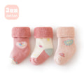 Babylon terry thickened fall and winter baby socks infant newborn socks knee socks cotton socks kids socks heattech