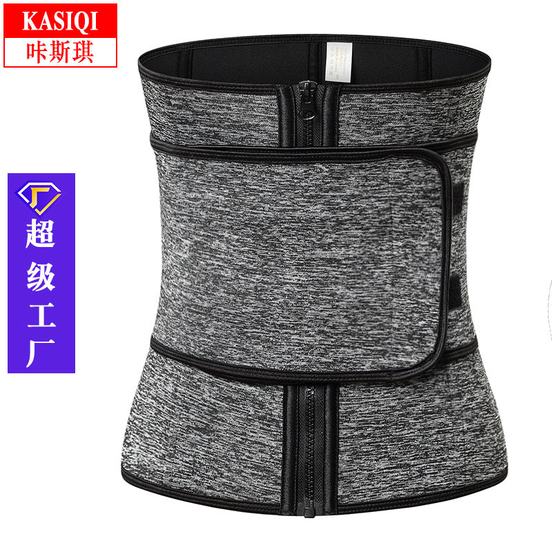 Hot shaper neoprene sweat waist trainer - women's slimming corset for tummy control and posture support